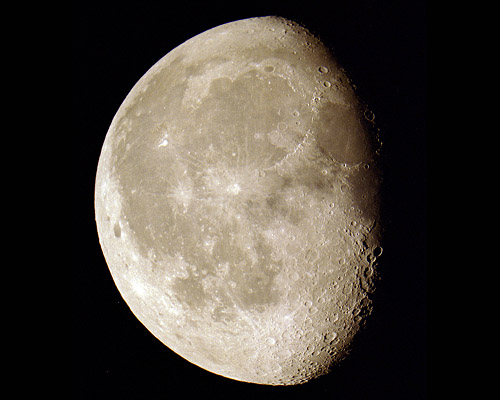 Moon imaged with 16-inch Meade LX200 telescope