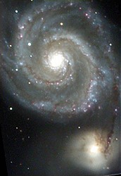 Messier 51 kuvattuna Nyrlss