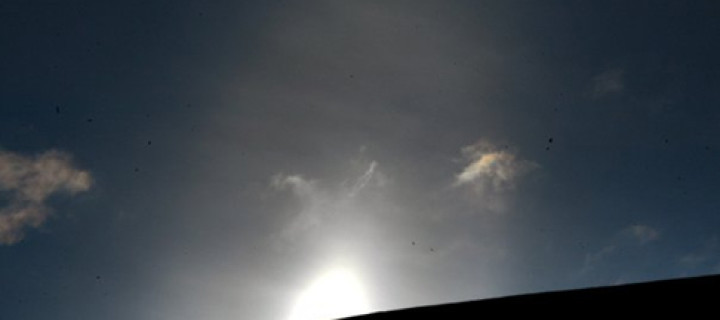 Elliptical halo from 22 January 2011