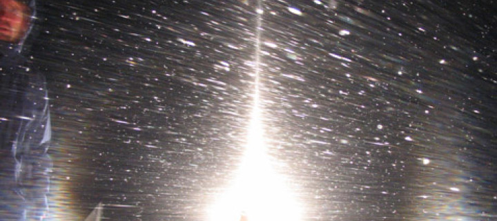 Making halos in Kilpisjärvi