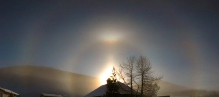46 degree halo from Davos