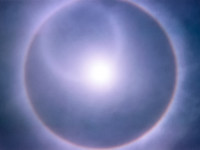 High sun parhelic circle