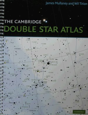 The Cambridge Double Star Atlas -kartaston kansi The Cambridge Double Star Atlas -kartaston kansi