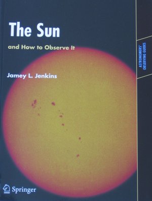 Kirjan The Sun and How to Observe It kansi Kirjan The Sun and How to Observe It kansi
