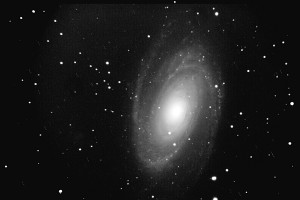 Marko Kämäräinen kuvasi myös Boden sumuna tunnettua galaksia Messier 81 26.11.2011. Kuva: Marko Kämäräinen/Lahden Ursa