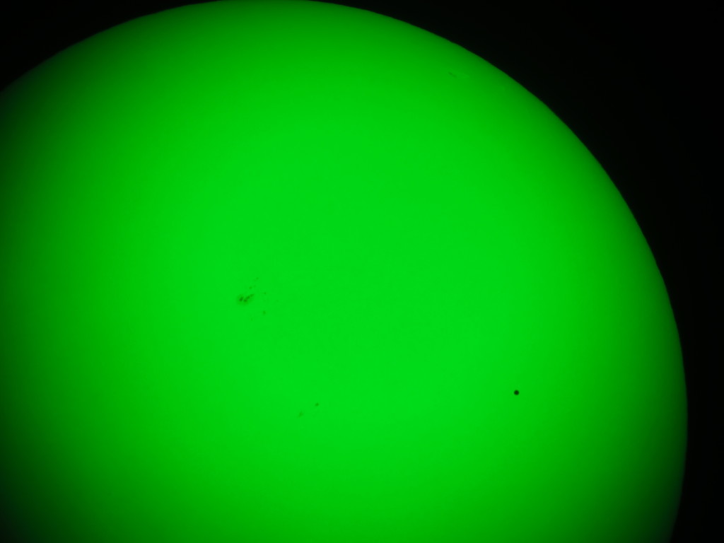 Kaj Wikstedtin näkemys Merkuriuksen ylikulusta: Kuva: Kaj Wikstedt