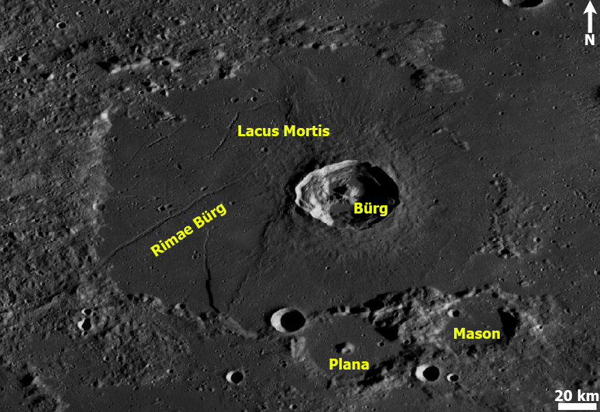 Kaikessa kirkkaudessaan – Mare Serenitatiksen alue | Zeniitti