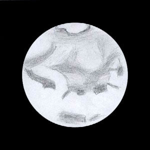 Mars 19.8.2003 kello 1.30-1.55. Seeing 2-3, CM = 27-33°. RF135/1950 (Merz), okulaari 8 mm (244x), oranssi suodin (W21). Havaitsija: Jerry Jantunen.