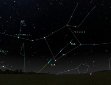 Huhtikuun (ja vähän maaliskuunkin) komeetat, C/2026 A1 ja C/2025 R3