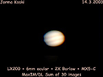 [Jupiter 14.03.03 Jorma Koski]