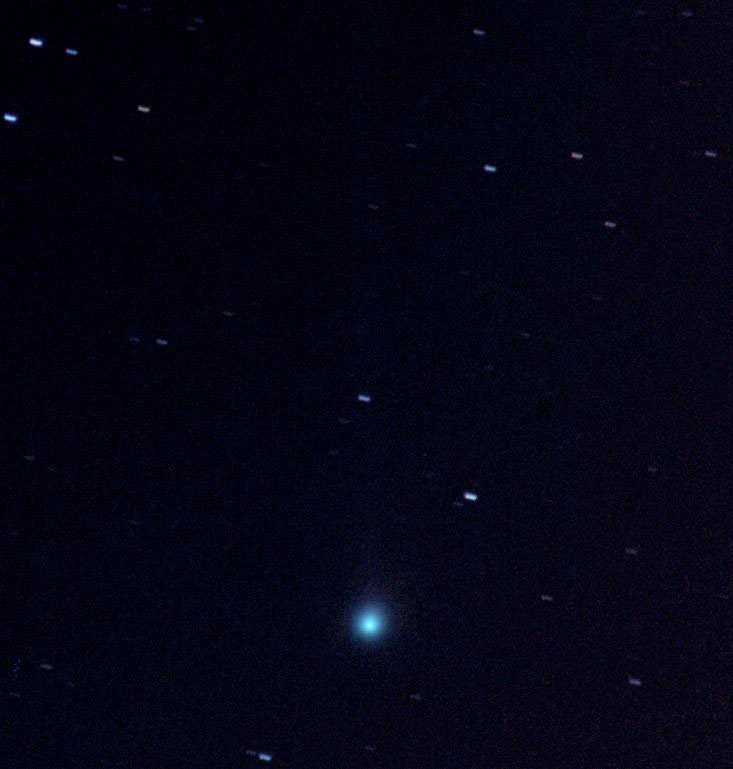 Kuu, planeetat ja komeetat C/2006 M4 (SWAN) Lokajoulukuu 2006