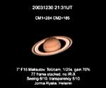 [Saturnus 30.12.03 Jorma Ryske]