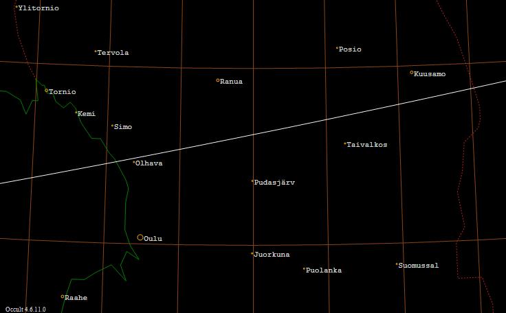 ZC 1598 -t�hden sivuamisviiva Suomessa