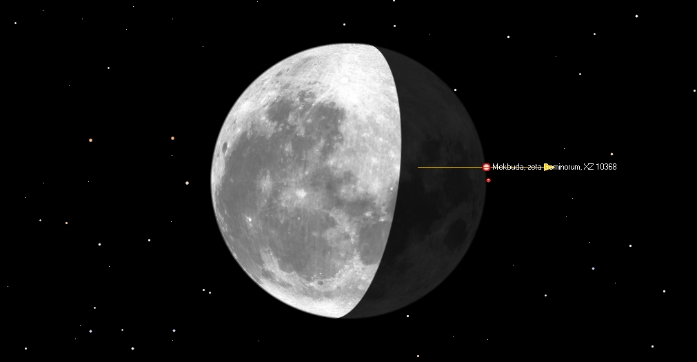 ZC 1077, &zeta; Geminorum tulee esiin Joensuussa 30.10.2018