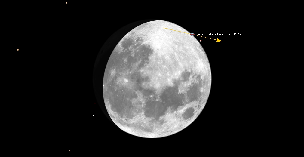 ZC 1487, Regulus tulee esiin Oulussa 28.03.2018