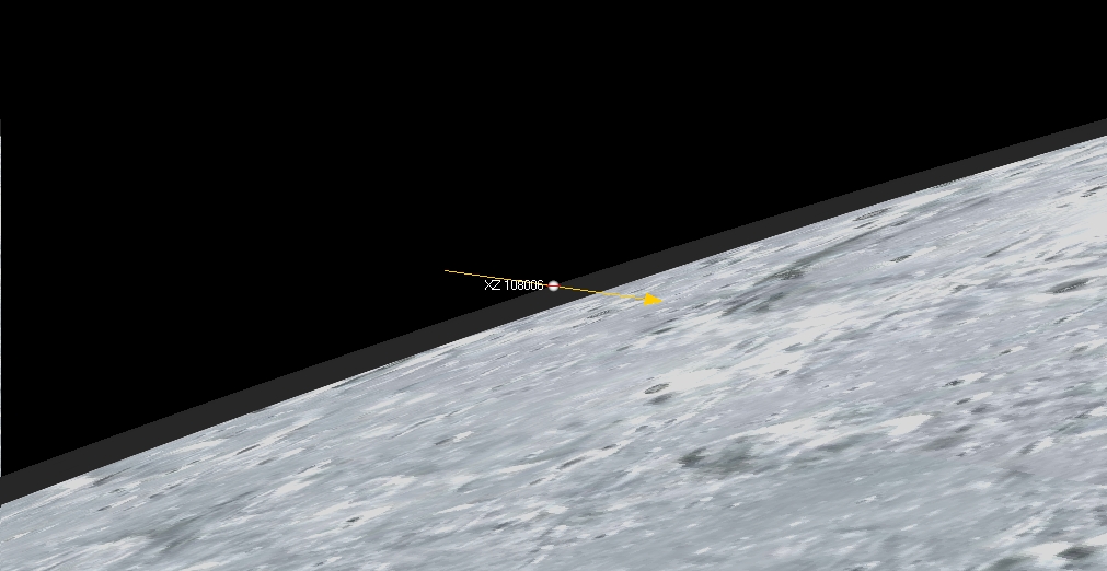 ZC 1236 peittyy Utsjoella 30.01.2018