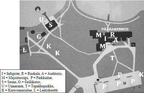 Cygnus-paikan kartta