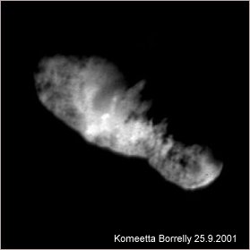 Komeetta Borrelly 25.9.2001