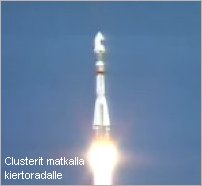 Clusterit matkalla kiertoradalle