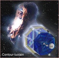 taiteilijan näkemys Contour-luotaimesta