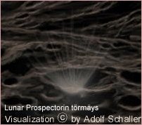 Lunar Prospectorin törmäys