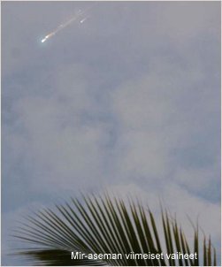 Mir-aseman viimeiset vaiheet