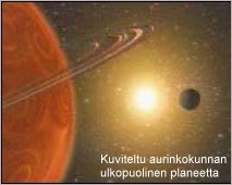 Kuviteltu aurinkokunnan ulkopuolinen planeetta