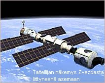 Taiteilijan näkemys Zvezdasta liittyneenä asemaan
