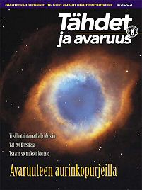 T&auml;hdet ja avaruus -lehti