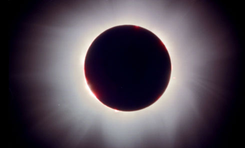 Total solar eclipse in Bulgary, August 1999