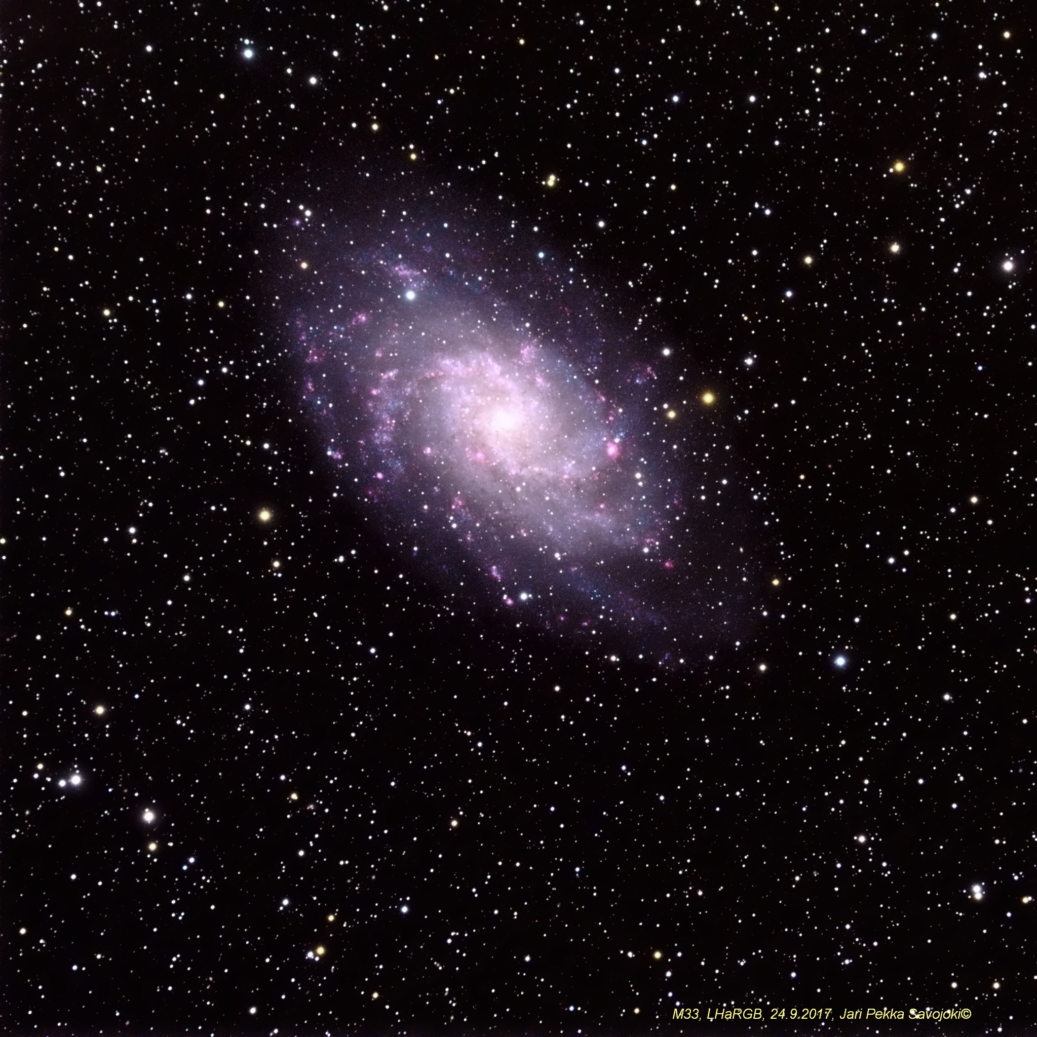 M33 LHaRGB