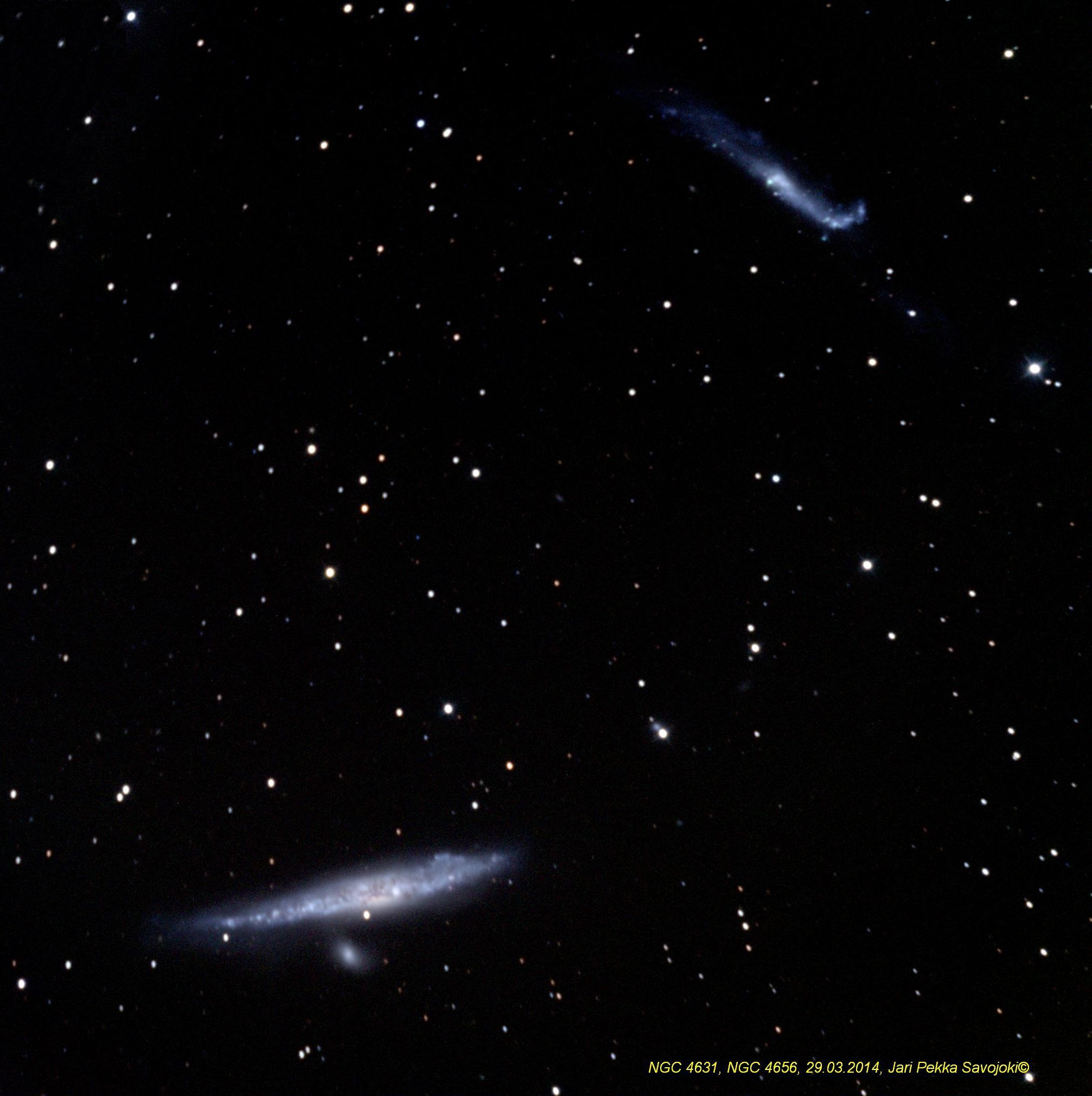 NGC4631/NGC4656